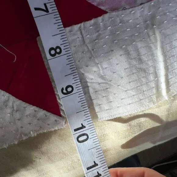 Vintage quilt blocks squares set 20 patchwork basket of flowers primitive 10x10 - Picture 10 of 11